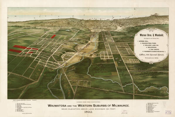 Wauwatosa WI 1892
