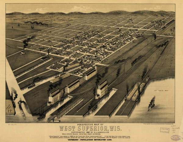 West Superior WI 1887