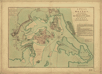 A plan of Boston, and its environs