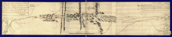 Plan of a route undertaken in winter, Jan 26th