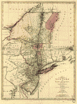 A map of the provinces of New-York and New Jersey