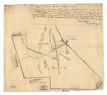 Colchester, May the: 6:th: Day: AD: 1765