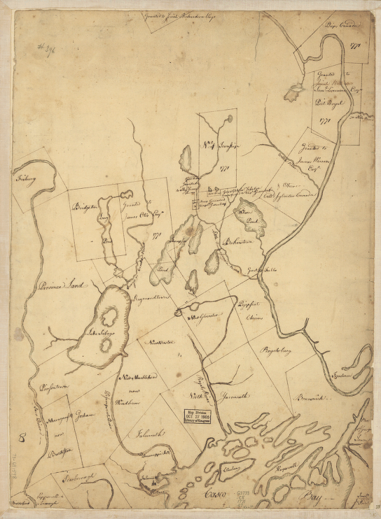 Part of Oxford and Cumberland counties, Me Drawn by S Greenleaf