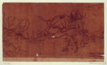 Marche de l'armee francaise de Providence a la Rivière du Nord