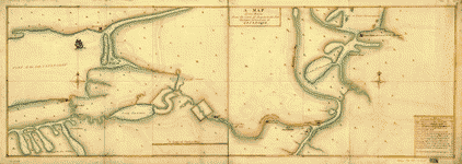 A Map of the route from the city of Albany to the Fort Osswego on the Lake of Cataroque