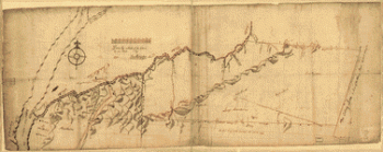 The lands disputed by Philipse Patent against Beekmans & Rambaults
