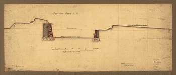 Designs for fortifying Governors Island near New York