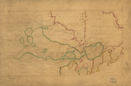 A map of Canada and the north part of Louisiana with the adjacent countrys By Thos Jefferys, geographer to His Majesty, 1762