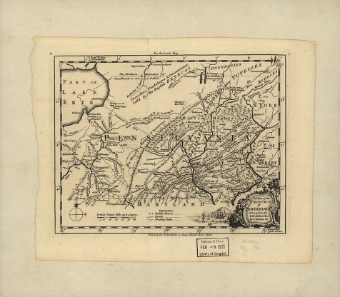 A map of the province of Pensilvania / drawn from the best authorities by T Kitchin gr