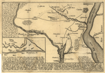 [Zehn Karten und Ansichten den Schlachtfelden des amerikanischen Unabhangigkeitskreiges in den Staaten Pennsylvanien und New York]
