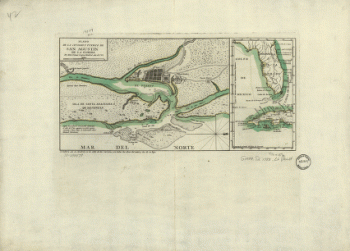 Plano de la ciudad y puerto de San Agustin de la Florida
