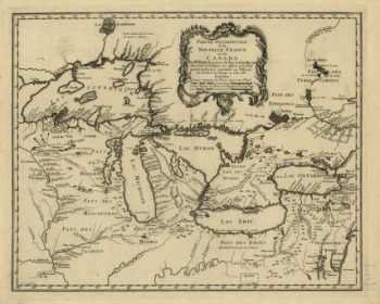 Partie occidentale de la Nouvelle France