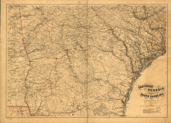 Southern Georgia and part of South Carolina / U.S. Coast Survey, A.D. Bache
