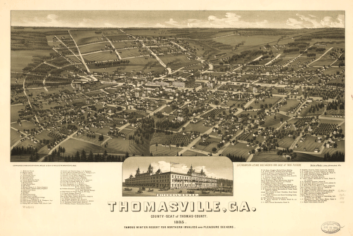 Thomasville, Ga. county-seat of Thomas-County 1885