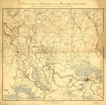 Part of Louisiana and Mississippi