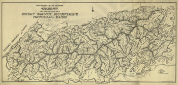 Preliminary base map, Great Smoky Mountains National Park.