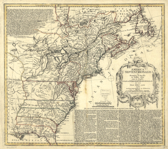 America Septentrionalis a Domino d'Anville in Galliis edita nunc in Anglia