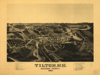 Tilton, N.H., Belknap County, 1884. H. Wellge, del.