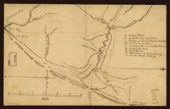 Map of the coast of New Jersey from Barnegat Inlet to Cape May.