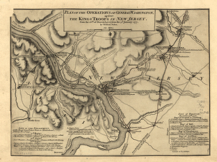 Operations of General Washington, against the Kings troops in New Jersey, from the 26th, of December, 1776, to the 3d. January 1777