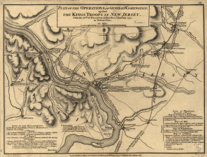 Plan of the operations of General Washington, against the Kings troops in New Jersey, from the 26th. of December, 1776, to the 3d. January 1777