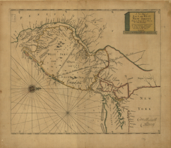 A new map of East and West New Jersey