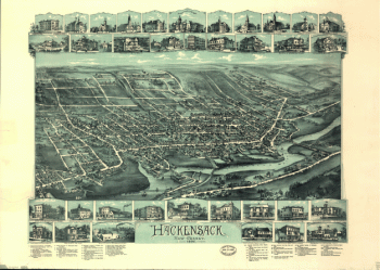 Hackensack, New Jersey / O.H. Bailey & Co., lith. & pub.