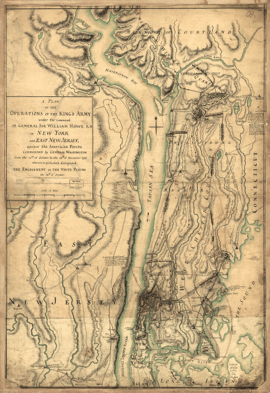 Operations of the King's army under the command of General Sir William Howe, K.B. in New York and east New Jersey