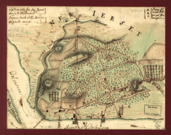 Map of the environs of Camden, N.J.