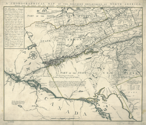 A chorographical map of the Northern Department of North-America