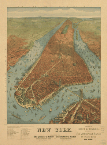 New York. J. W. Williams, del.