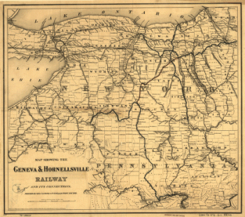 Geneva & Hornellsville Railroad and its connections