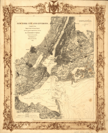 New York City and environs.