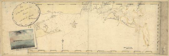 Part of Long Island; and the coast eastward to the shoals of Nantucket.