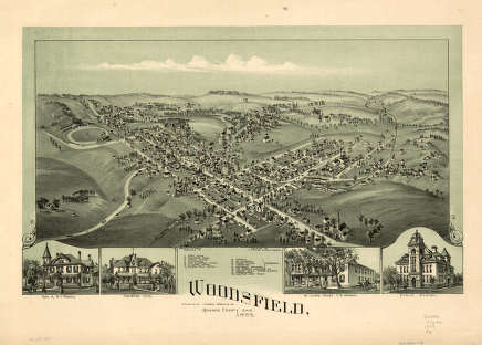 Woodsfield, Monroe County, Ohio, 1899