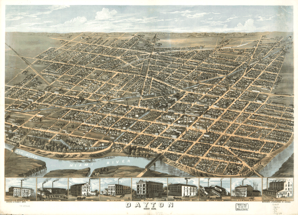 Dayton, Ohio 1870.