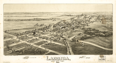 Ladonia, Fannin County, Texas.