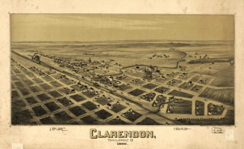Clarendon, Texas, Donley Co. 1890