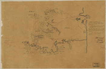 Plan of the ground situated to the north of Matamoras between the Rio Bravo & the Arroyo Colorado