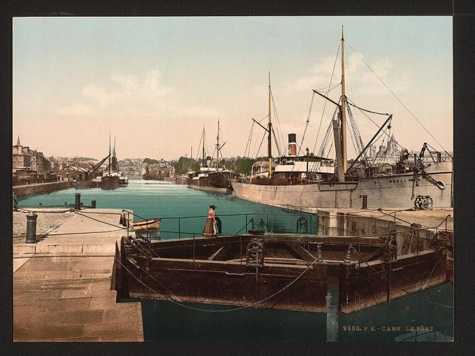 The harbor, Caen, France