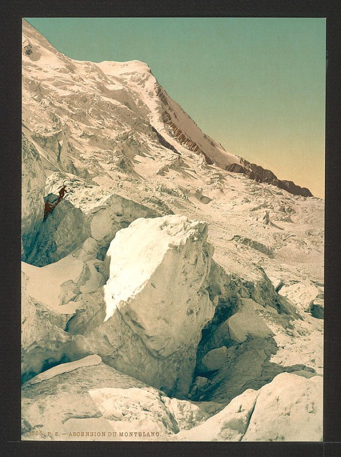 Ascension du Mont Blanc, Chamonix Valley, France