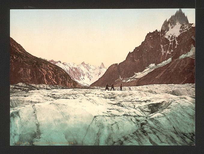 Mer de Glace, Mont Blanc, Chamonix Valley, France