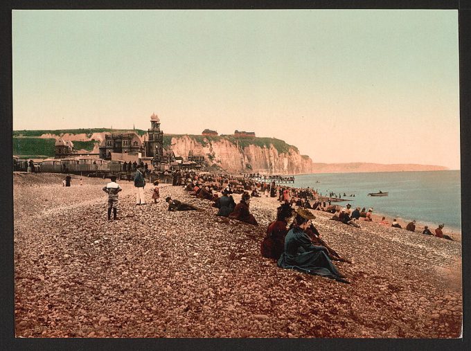 La plage et le casino, Dieppe, France