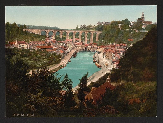 General view, Dinan, France