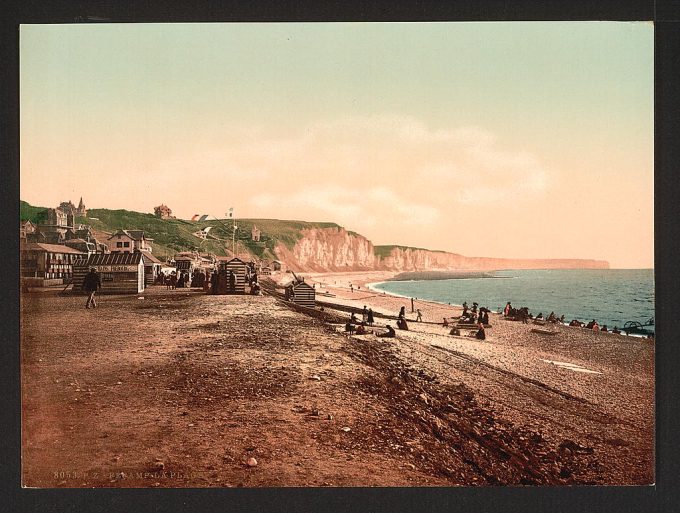 The beach, Fecamp, France