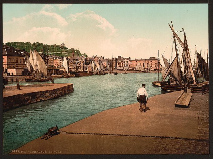 The port, Honfleur, France