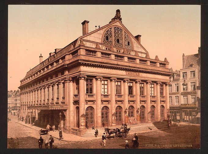 The theatre, Lillie, France