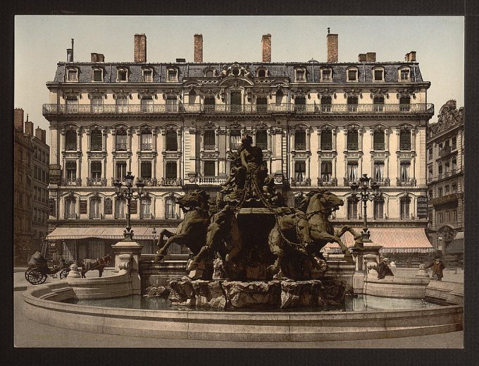 Bartholdi Fountain, Lyons, France