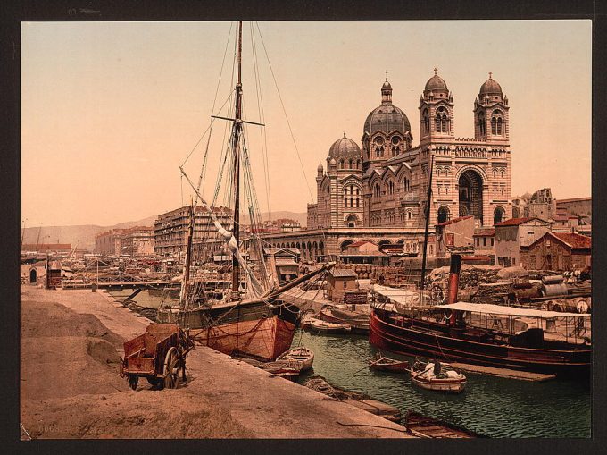 The cathedral, Marseilles, France