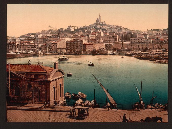 The harbor, Marseilles, France